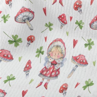 Red Magic Mushroom Elf Terry