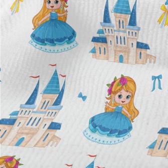 Beautiful Princess And Castle Terry