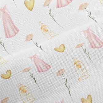 Princess Dress With Roses Performance Linen