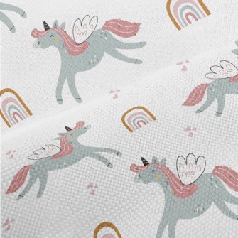 Happy Flying Unicorn Performance Linen