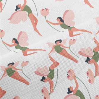 Fairies Dancing With Flowers Performance Linen