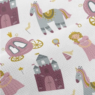 Fairytale Princess And Carriag Performance Linen