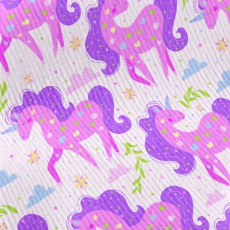 Apple Pattern Unicorn Standard Corduroy