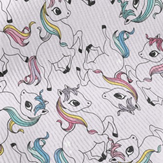 Cute Colorful Unicorn Standard Corduroy