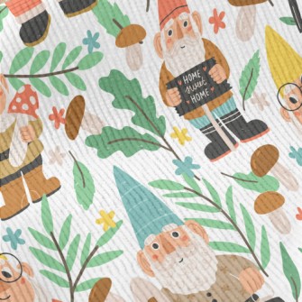 Dwarf And Mushroom Standard Corduroy
