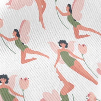Fairies Dancing With Flowers Standard Corduroy