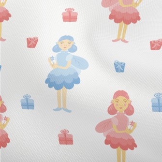 Blue And Pink Witch With Gift Dobby