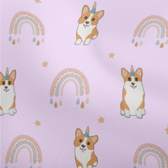 Cute Corgi And Rainbow Dobby