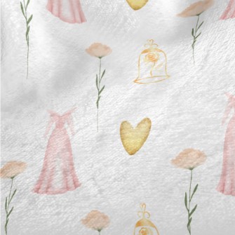 Princess Dress With Roses Minky