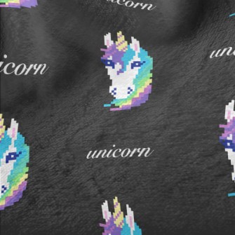 Mosaic Unicorn Minky