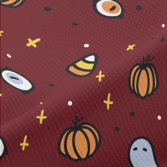 Cute Halloween Elements Piqué