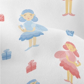 Blue And Pink Witch With Gift Lightweight Performance Linen