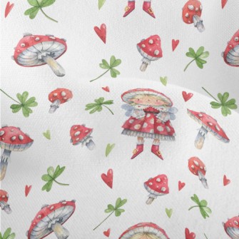 Red Magic Mushroom Elf Lightweight Performance Linen