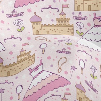Princess Themed Children's Lightweight Performance Linen