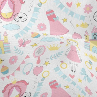 Colorful Fairy Tale World Lightweight Performance Linen