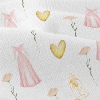Princess Dress With Roses Modern Jersey