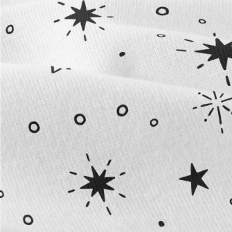 Hand Drawn Various Stars Modern Jersey