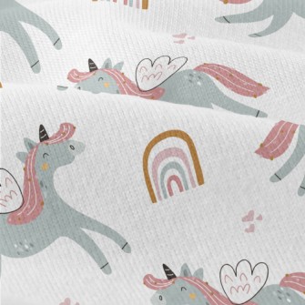 Happy Flying Unicorn Modern Jersey
