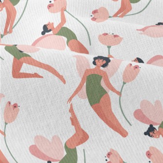 Fairies Dancing With Flowers Modern Jersey