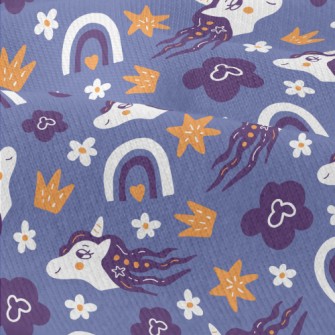 Elegant Unicorn With Crown Modern Jersey