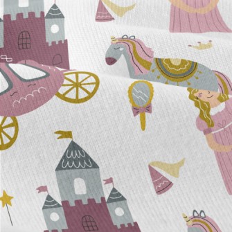 Fairytale Princess And Carriag Modern Jersey