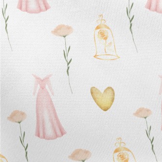 Princess Dress With Roses Pongee