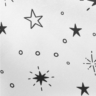 Hand Drawn Various Stars Pongee