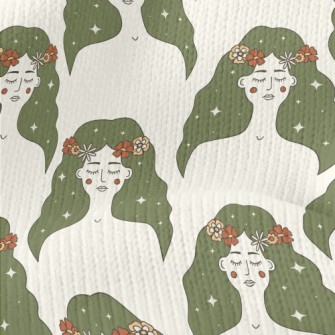 Retro Forest Witch Stretch Jersey