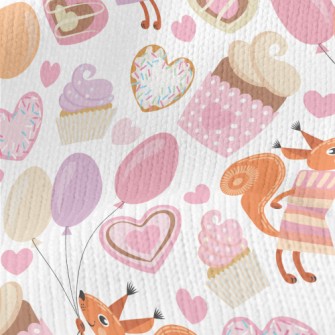Squirrel&#39;s Dessert Party Stretch Jersey