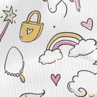 Fairy Tale Princess Elements Stretch Jersey