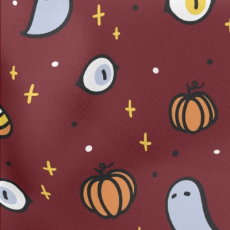 Cute Halloween Elements Lightweight Cotton Poplin