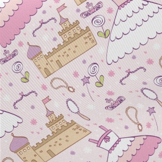 Princess Themed Children's Midweight Cotton Poplin