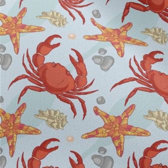 Crab And Starfish Chiffon