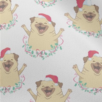 Merry Christmas Puppy Chiffon