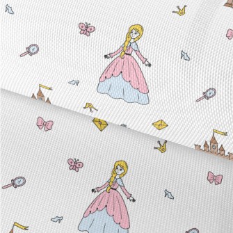 Princess And Castle Waterproof Oxford