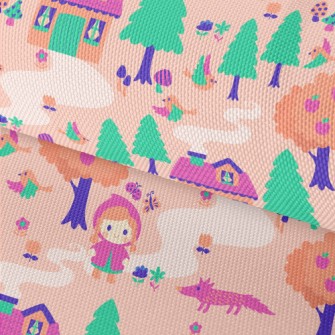 Little Girl In The Forest Waterproof Oxford