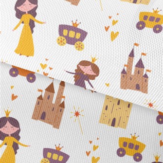 Two Princesses And A Castle Waterproof Oxford