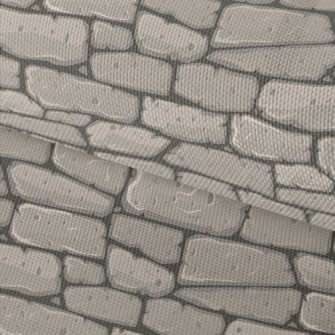 Irregular Stone Wall Waterproof Oxford