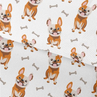 Playful Bulldog Waterproof Oxford