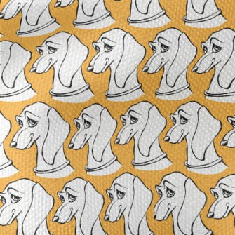 Funny Expression Dachshund Waterproof Canvas