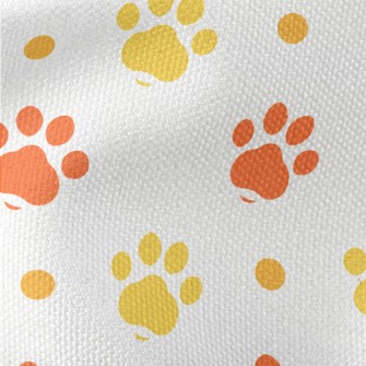 Two-color Dog Footprints Waterproof Canvas