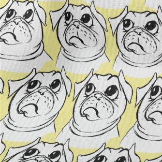 Pouting Pug Terry