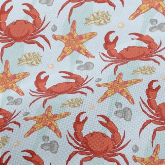 Crab And Starfish Performance Linen