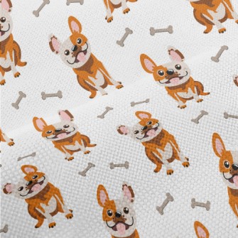 Playful Bulldog Performance Linen