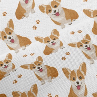 Smiling Corgi Performance Linen