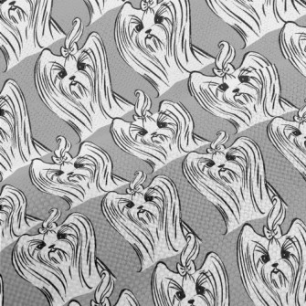 Bow Tie Yorkshire Terrier Performance Linen