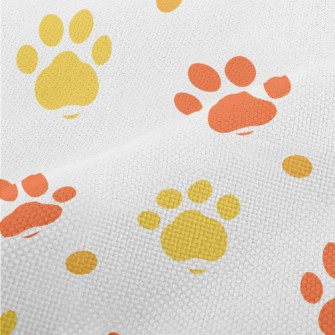 Two-color Dog Footprints Performance Linen