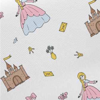 Princess And Castle Twill