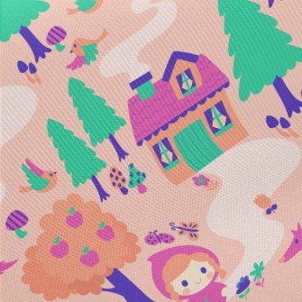 Little Girl In The Forest Twill