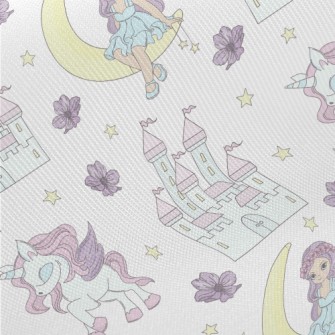Moon Princess And Unicorn Twill